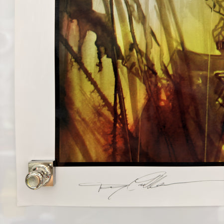Undated Poison by Tommy Castillo Signed Numbered 5/500 Art Print 30x20 — detail 1