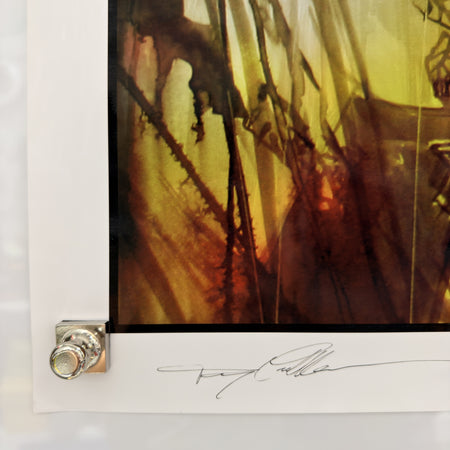 Undated Poison by Tommy Castillo Signed Numbered 5/500 Art Print 30x20 — detail 2