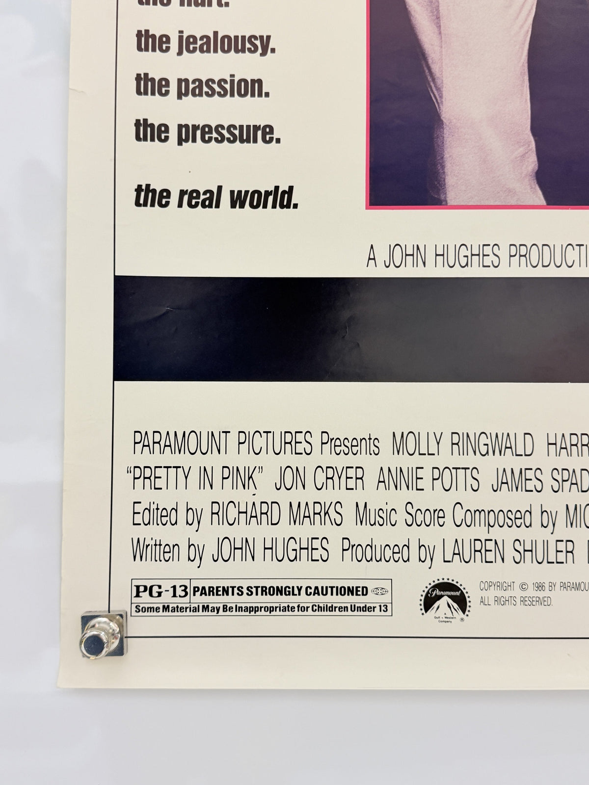 Pretty in Pink poster detail