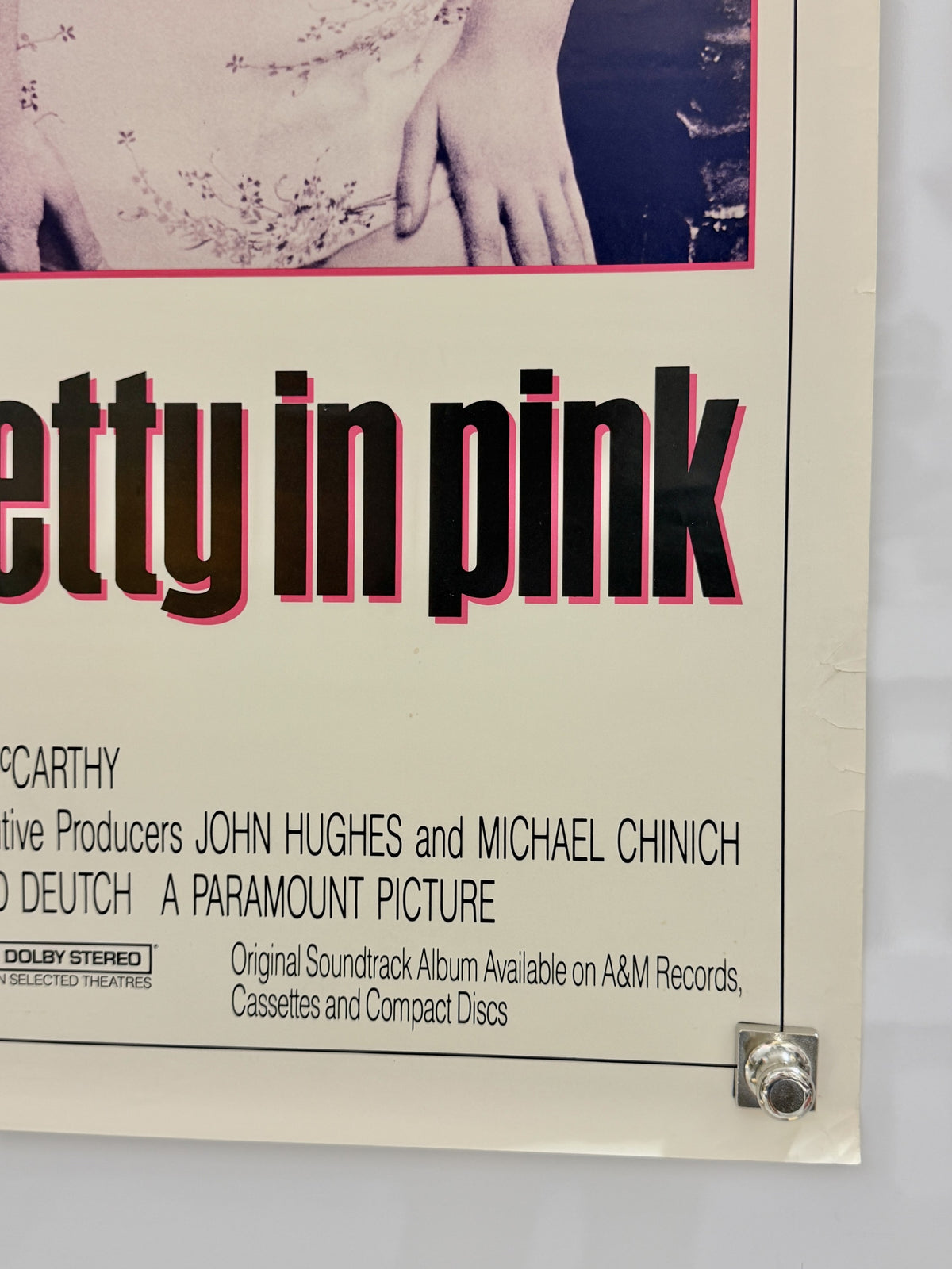 Pretty in Pink poster detail