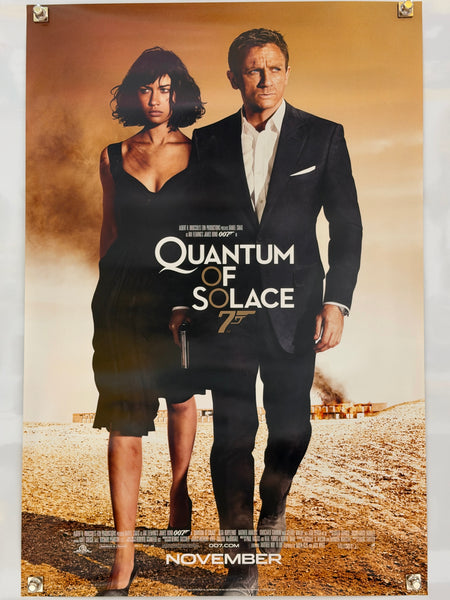 Quantum of Solace (2008) Original Movie Poster 27x40 DS Rolled Daniel Craig