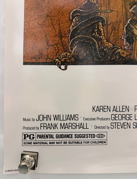 Raiders of the Lost Ark 2008 promotional poster corner detail 4