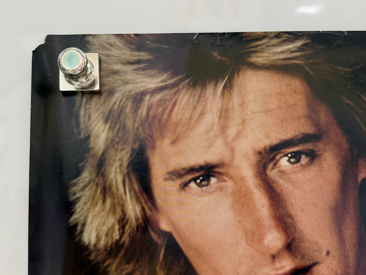 Rod Stewart Foolish Behaviour (1980) Music Poster 35x27 detail
