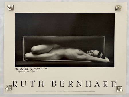 Ruth Bernhard In the Box horizontal signed exhibition poster 24 x 18