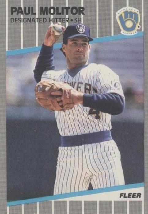 1989 Fleer - Paul Molitor #193