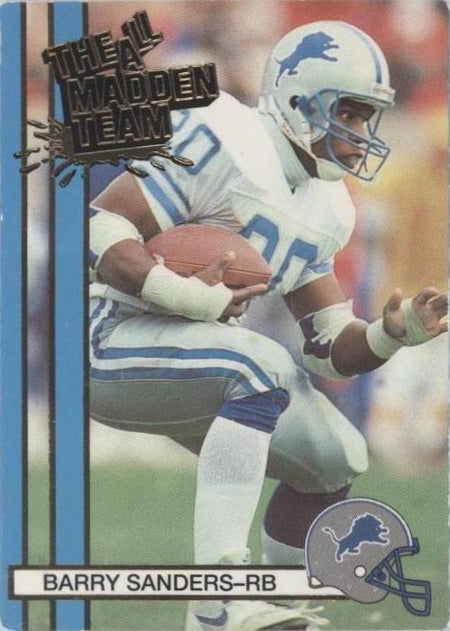 1990 Action Packed The All-Madden Team - Barry Sanders #47