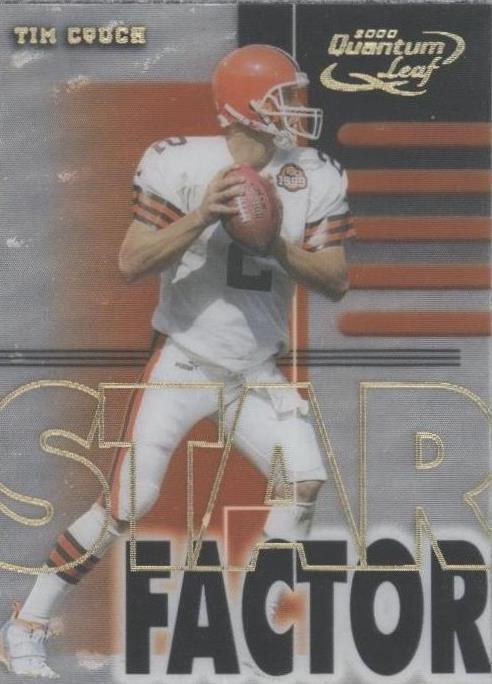 2000 Quantum Leaf - Star Factor Tim Couch #SF 5 /2500