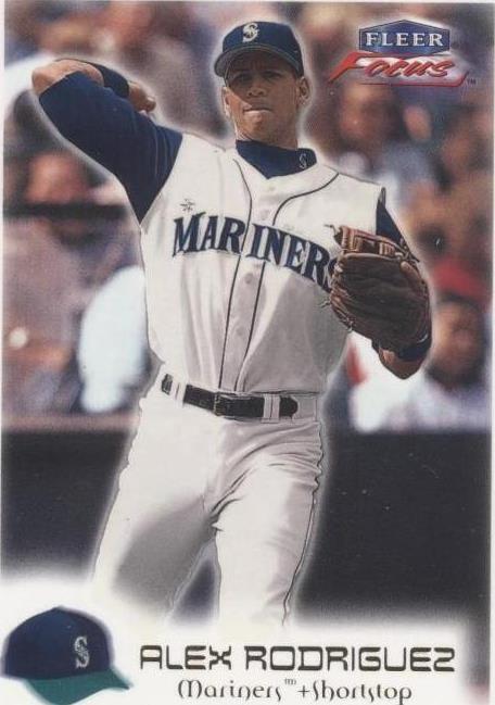 2000 Fleer Focus - Alex Rodriguez #75