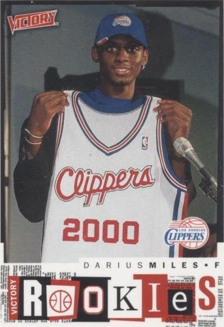 2000-01 Upper Deck Victory - Victory Rookies Darius Miles #273 (RC) PSA 10