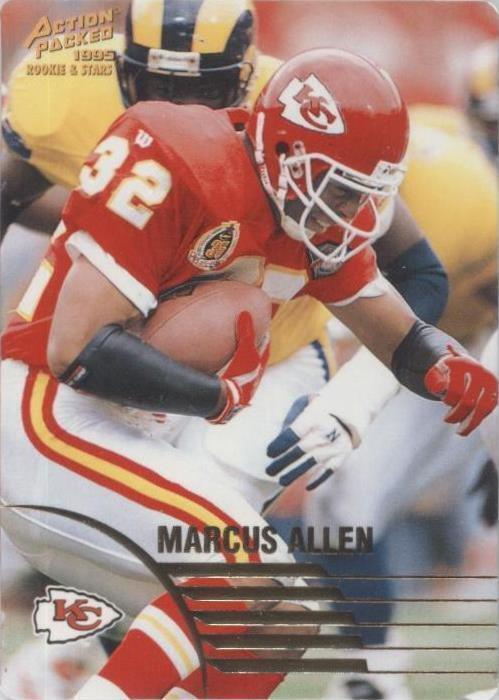 1995 Action Packed Rookies & Stars - Marcus Allen #50