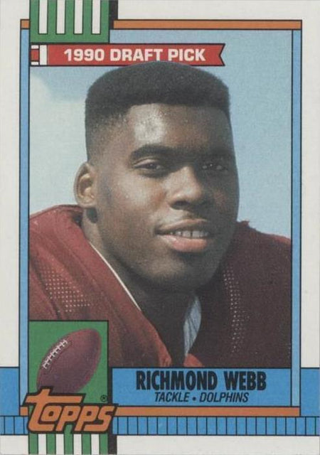 1990 Topps - Richmond Webb #316 (RC) PSA 8