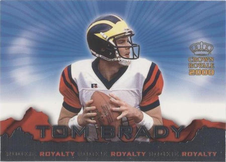2000 Pacific Crown Royale - Rookie Royalty Tom Brady #2 (RC) GEM MINT 10