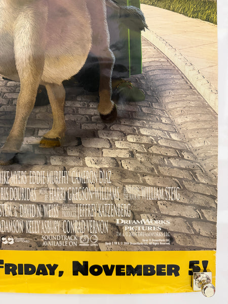 Close-up photo of exact poster