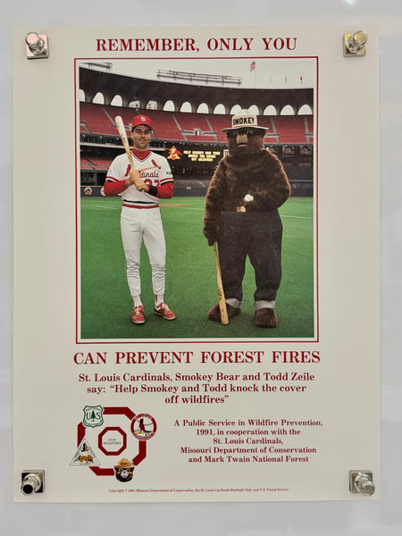 Smokey Bear (1991) forest fire prevention poster