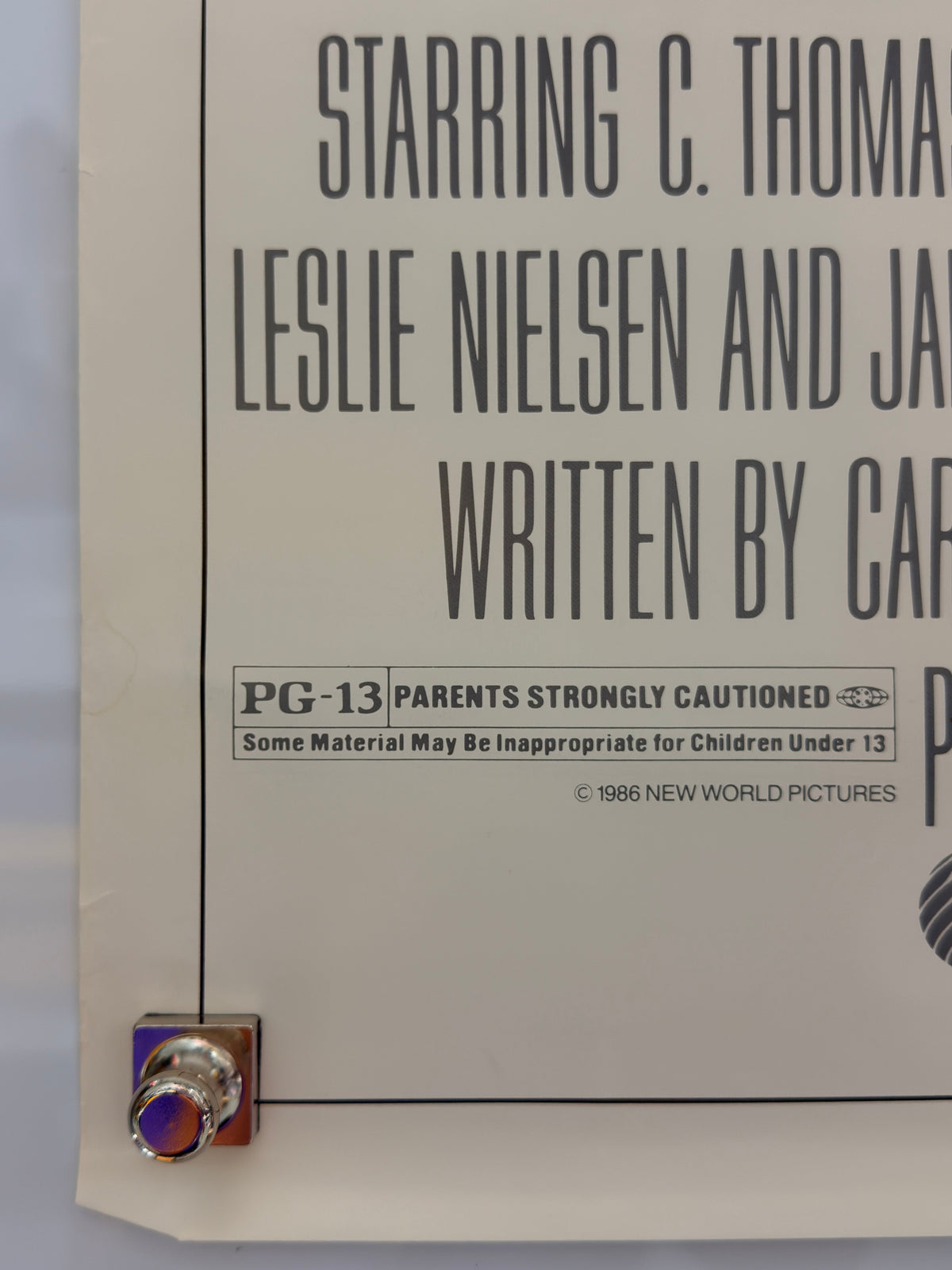 Detail photo of actual poster