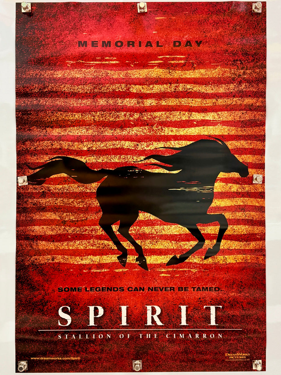 Spirit Stallion of the Cimarron (2002) Original Movie Poster 27x40 DS Advance