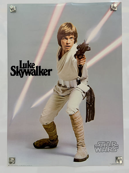 Star Wars Luke Skywalker (1977) vintage poster