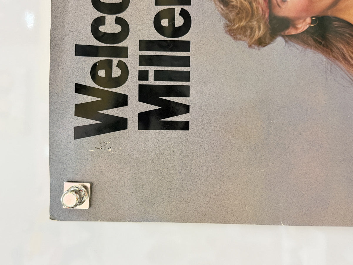 Welcome to Miller Time (1983) Advertising Poster 18x31.5 detail