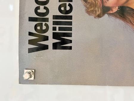 Welcome to Miller Time (1983) Advertising Poster 18x31.5 detail